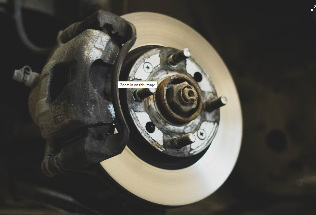 On-going brake pad replacement in Pinellas Park